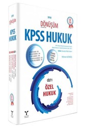 Umuttepe Yayınları - Umuttepe Yayınları Dönüşüm KPSS A Grubu Özel Hukuk Cilt 1 Tamamı Çözümlü Çıkmış Sorular