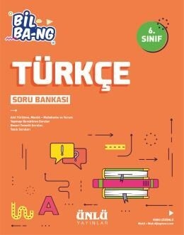 ​Ünlü Yayıncılık 6. Sınıf Türkçe Bil Bang Soru Bankası - 1
