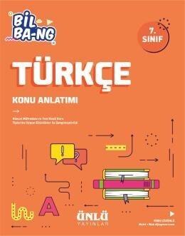 ​Ünlü Yayıncılık 7. Sınıf Türkçe Bil Bang Konu Anlatım - 1