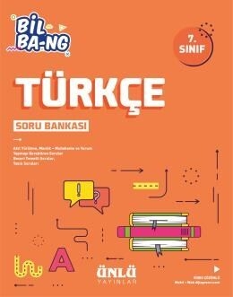 ​Ünlü Yayıncılık 7. Sınıf Türkçe Bil Bang Soru Bankası - 1