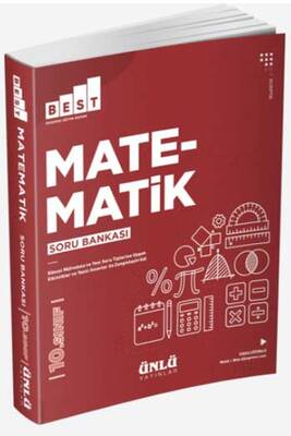 Ünlü Yayıncılık 10. Sınıf Best Matematik Soru Bankası - 1
