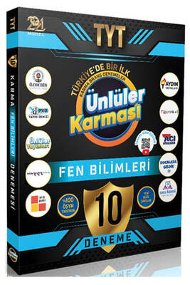 Ünlüler Karması Yayınları TYT Fen Bilimleri 10 Deneme - 1