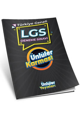 Ünlüler Karması Yayınları Türkiye Geneli LGS Deneme Sınavı - 1