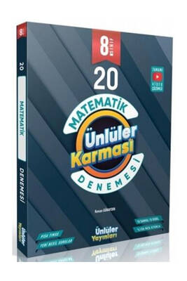 Ünlüler Karması 8. Sınıf Matematik 20 Branş Deneme - 1