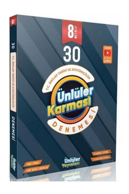 Ünlüler Karması 8. Sınıf İnkılap Tarihi ve Atatürkçülük 30 Deneme - 1