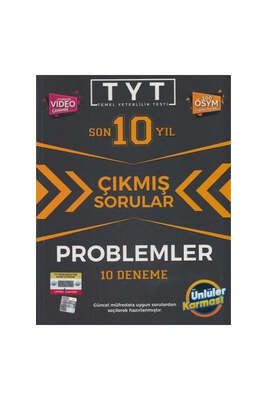 Ünlüler Karması TYT Problemler Karması Tıpkı Basım 10 Deneme - 1