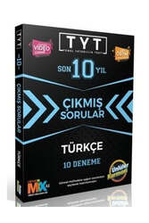 Ünlüler Yayınları TYT Türkçe Son 10 Yıl Çıkmış Sorular 10 Deneme - Ünlüler Karması Yayınları