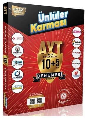 Ünlüler Karması Yayınları 2022 AYT 10 Deneme Sınavı - 1