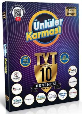 Ünlüler Yayınları TYT Ünlüler Karması 10 Deneme - 1