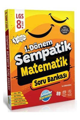 Ünlüler Karması 8. Sınıf LGS Matematik 1. Dönem Sempatik Soru Bankası - 1