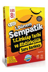 Ünlüler Karması Yayınları - Ünlüler Karması 8. Sınıf LGS TC İnkılap Tarihi ve Atatürkçülük 1. Dönem Sempatik Soru Bankası