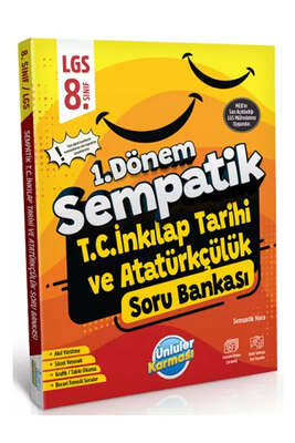 Ünlüler Karması 8. Sınıf LGS TC İnkılap Tarihi ve Atatürkçülük 1. Dönem Sempatik Soru Bankası - 1