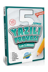 Ünlüler Karması Yayınları 2025 5.Sınıf Yazılı Provası 1. ve 2. Dönem - Ünlüler Karması Yayınları