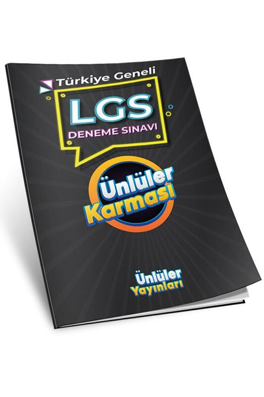 Ünlüler Karması Yayınları Türkiye Geneli LGS Deneme Sınavı