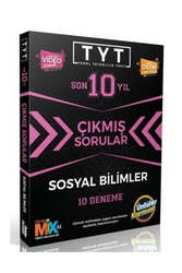 Ünlüler Karması Yayınları - Ünlüler Yayınları TYT Sosyal Bilimler Son 10 Yıl Çıkmış Sorular 10 Deneme
