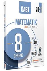 Uzman Kariyer Yayınları - Uzman Kariyer Yayınları 2021 ÖABT Lise Matematik Öğretmenliği Dijital Çözümlü 8 Deneme
