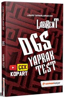 Uzman Kariyer Yayınları 2021 DGS Labirent Çek Kopar Yaprak Test - 1