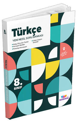 Workwin Yayınları LGS 8.Sınıf Türkçe Yeni Nesil Soru Bankası - 1