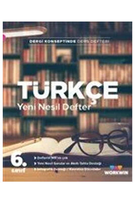 Workwin Yayınları 6. Sınıf Türkçe Yeni Nesil Defter - 1