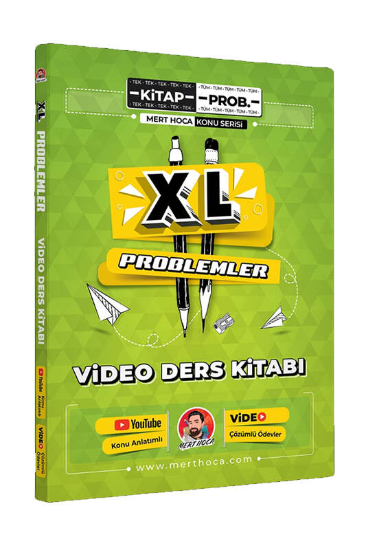Mert Hoca Yayınları XL Problemler Video Ders Kitabı