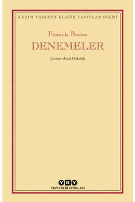 Denemeler Yapı Kredi Yayınları - 1