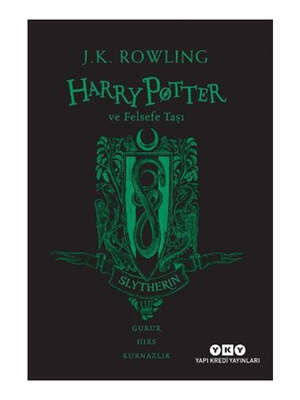 Yapı Kredi Yayınları Harry Potter ve Felsefe Taşı 20. Yıl Slytherin Özel Baskısı - 1