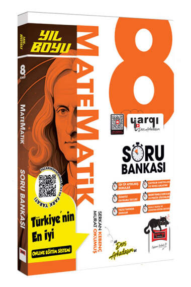 Yargı Ders Arkadaşım 8.Sınıf LGS Matematik Yıl Boyu Soru Bankası - 1
