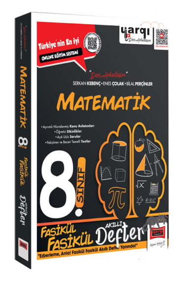 Yargı Ders Arkadaşım 8.Sınıf Matematik Fasikül Fasikül Akıllı Defter - 1