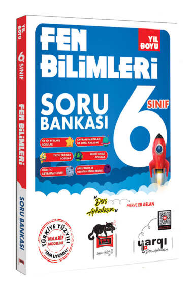 Yargı Ders Arkadaşım 6.Sınıf Fen Bilimleri Yıl Boyu Soru Bankası - 1