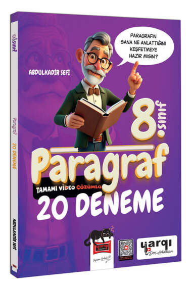 Yargı Ders Arkadaşım 8.Sınıf Paragraf Tamamı Video Çözümlü 20 Deneme - 1