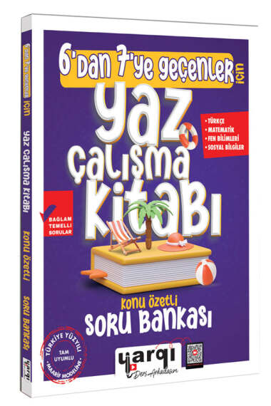 Yargı Ders Arkadaşım 6dan 7ye Geçenler İçin Yaz Çalışma Kitabı - 1