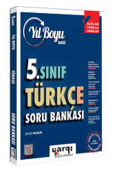 Yargı Ders Arkadaşım 5.Sınıf Türkçe Yıl Boyu Soru Bankası - Yargı Ders Arkadaşım