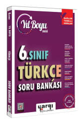 Yargı Ders Arkadaşım 6.Sınıf Türkçe Yıl Boyu Soru Bankası - Yargı Ders Arkadaşım