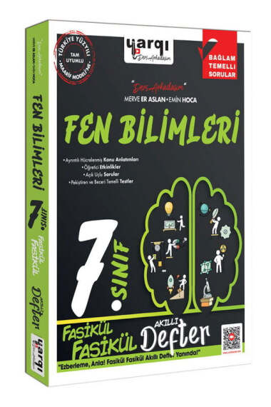 Yargı Ders Arkadaşım 7.Sınıf Fen Bilimleri Fasikül Fasikül Akıllı Defter - 1