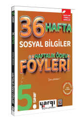Yargı Ders Arkadaşım 5.Sınıf Sosyal Bilgiler 36 Haftalık Ödev Föyleri - Yargı Ders Arkadaşım