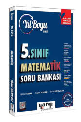 Yargı Ders Arkadaşım 5.Sınıf Matematik Yıl Boyu Soru Bankası - Yargı Ders Arkadaşım