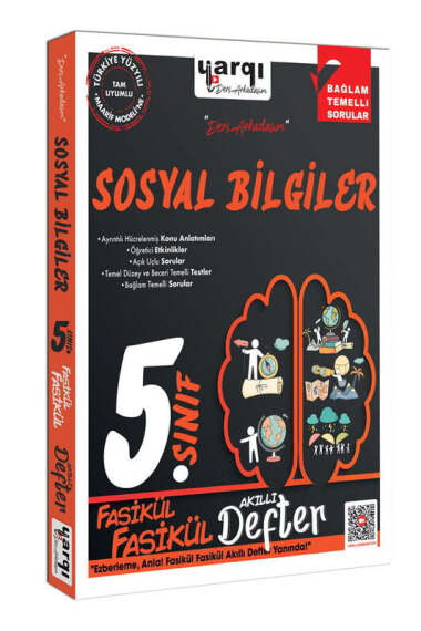 Yargı Ders Arkadaşım 5.Sosyal Bilgiler Fasikül Fasikül Akıllı Defter - 1