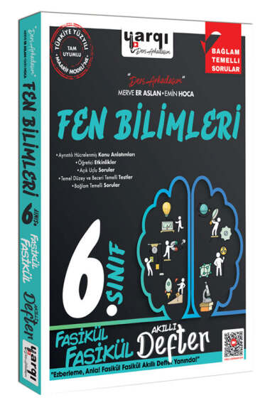 Yargı Ders Arkadaşım 6.Sınıf Fen Bilimleri Fasikül Fasikül Akıllı Defter - 1