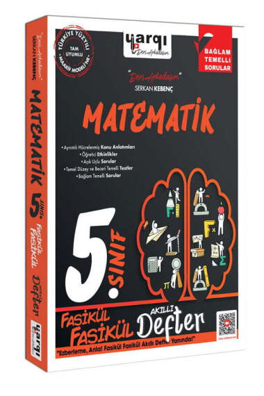 Yargı Ders Arkadaşım 5.Sınıf Matematik Fasikül Fasikül Akıllı Defter - 1