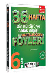 Yargı Ders Arkadaşım 6.Sınıf Din Kültürü ve Ahlak Bilgisi 36 Haftalık Ödev Föyleri - Yargı Ders Arkadaşım