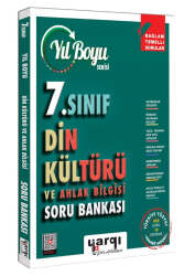 Yargı Ders Arkadaşım 7.Sınıf Din Kültürü ve Ahlak Bilgisi Yıl Boyu Soru Bankası - Yargı Ders Arkadaşım