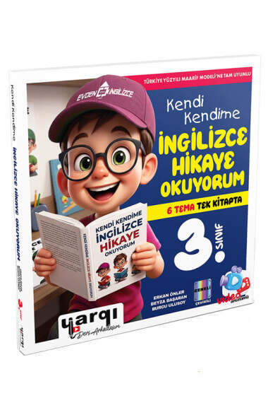 Yargı Ders Arkadaşım 3.Sınıf Kendi Kendime İngilizce Hikaye Okuyorum 6 Tema Tek Kitapta - 1