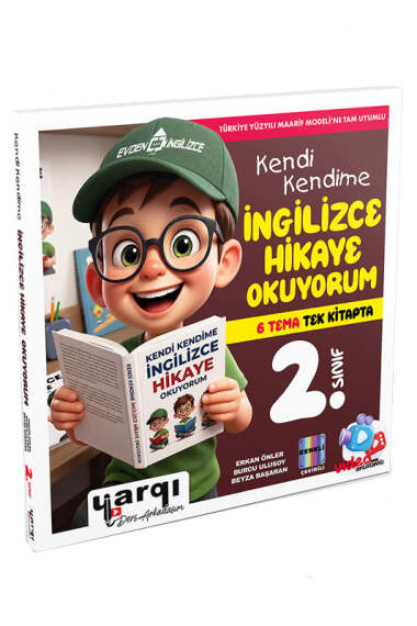 Yargı Ders Arkadaşım 2.Sınıf Kendi Kendime İngilizce Hikaye Okuyorum 6 Tema Tek Kitapta - 1