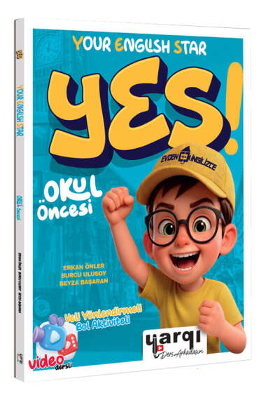 Yargı Ders Arkadaşım YES Okul Öncesi Çocuklar İçin Kendi Kendine İngilizce - 1