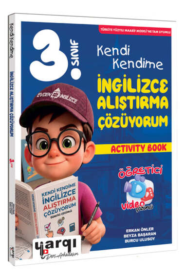 Yargı Ders Arkadaşım 3.Sınıf Kendi Kendime İngilizce Alıştırma Çözüyorum Activity Book - 1
