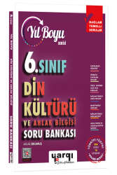 Yargı Ders Arkadaşım 6.Sınıf Din Kültürü ve Ahlak Bilgisi Yıl Boyu Soru Bankası - Yargı Ders Arkadaşım