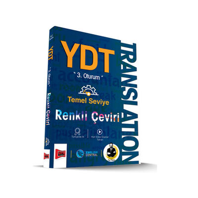 ​Yargı Yayınları YKS 3. Oturum YDT Translation Temel Seviye Renkli Çeviri - 1