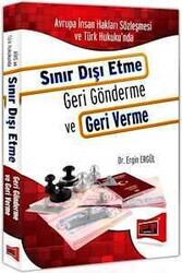 Sınır Dışı Etme Geri Gönderme ve Geri Verme - Yargı Yayınları