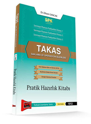 Yargı Yayınları SPK Takas Saklama ve Operasyon İşlemleri Pratik Hazırlık Kitabı - 1