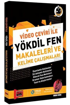 Yargı Yayınları Video Çeviri İle YÖKDİL Fen Makaleleri ve Kelime Çalışmaları 2. Baskı - 1